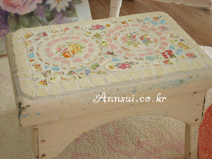mosaic stool