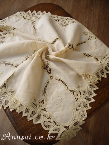 cotton lace table cloth