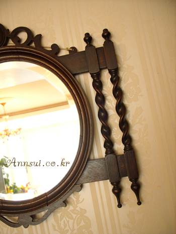 antique hall mirror