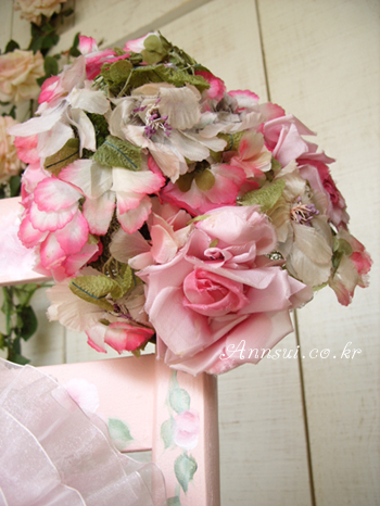 vintage pink floralhat