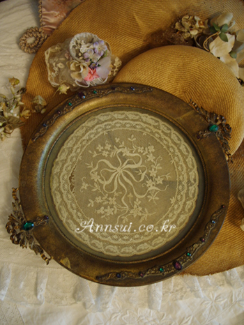 antique frenchlarge Jewelry tray 